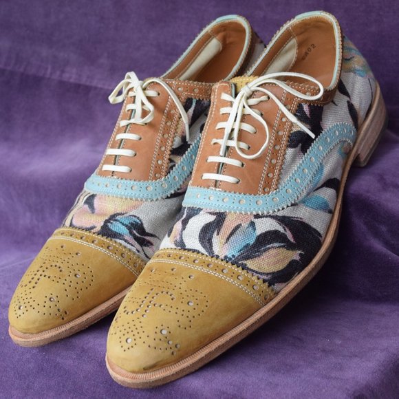 John Fluevog Other - John Fluevog The Gateway BRANDENBURG Wingtip shoe